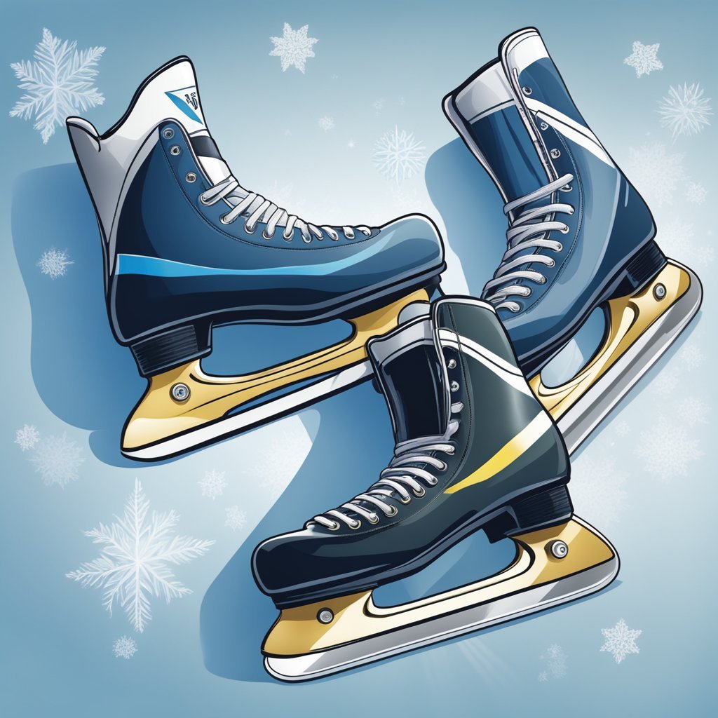 Hockey Skates Vs Figure Skates: A Comprehensive Comparison 2 hockey skates vs figure skates